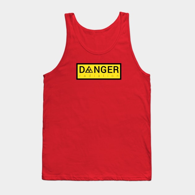 DANGER radiation Tank Top by Mr. Insect